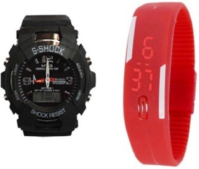 lavishable S Shock S04 Sports Red Watch - For Men & Women Watch  - For Boys & Girls   Watches  (Lavishable)