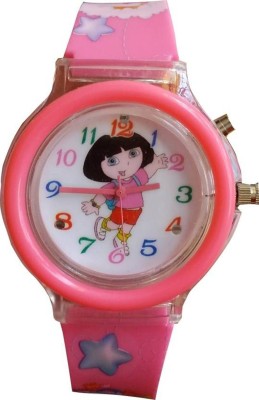 Gubbarey Dora LIGHT colorful strap Watch  - For Girls   Watches  (GUBBAREY)
