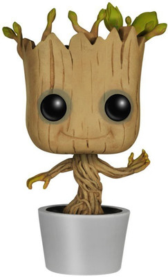 

Funko Marvel Dancing Groot Pop Bobble head Action Figure(Multicolor)