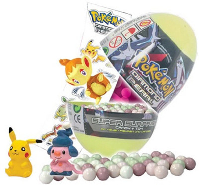 

AncientKart Pokemon Egg with Action Figure and Stickers (set of 3)(Multicolor)