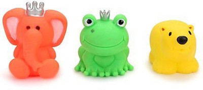 

Ratnas SQUEEZY TOYS ANIMAL 3PCS. Rattle(Multicolor)