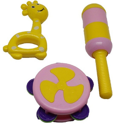 

Ratnas ZUNZUNZA RATTLE 3 PCS. Rattle(Multicolor)
