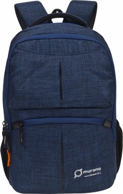 

Murano Navy Blue Color 18.7" 31 L Laptop Backpack(Blue), White
