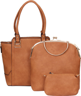 

The Ethnic Wears Bag-10 Shoulder Bag(Brown, 15 inch)