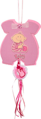 

rock the party BABY SHOWER HANGING Banner(.85 ft, Pack of 1)