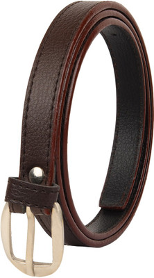

styles Creation Women Casual Maroon Artificial Leather Belt