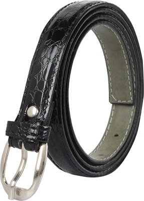

Styles Creation Women Casual, Party, Formal, Evening Black Artificial Leather Belt
