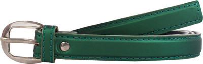 

styles creation Women Casual, Party Green Artificial Leather Belt