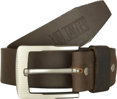 

Kim Jagger Men Brown Genuine Leather Belt