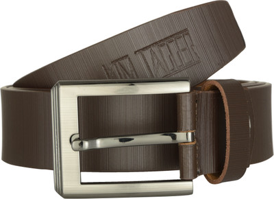 

Kim Jagger Men Brown Genuine Leather Belt, Brown3