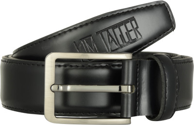 

Kim Jagger Men Black Genuine Leather Belt