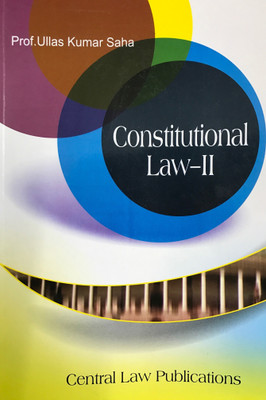 Constitutional Law- II(English, Paperback, Ullas Kumar Saha)