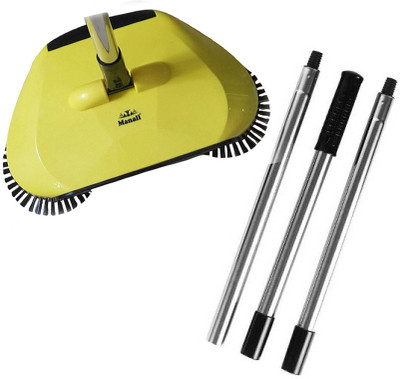 Manali HPS-09 ORANGE Plastic Dry Broom(Yellow)
