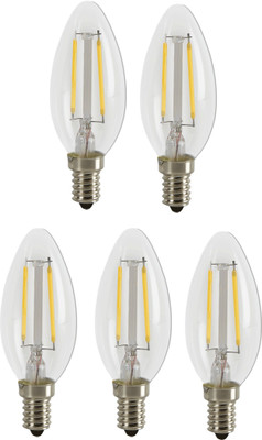 

Havells 2 W Candle E14 LED Bulb(Yellow, Pack of 5)