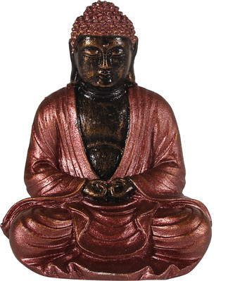 

Tied Ribbons Polyresin Buddha T Light Candle Holder with Candle Polyresin 1 - Cup Tealight Holder Set(Multicolor, Pack of 1)