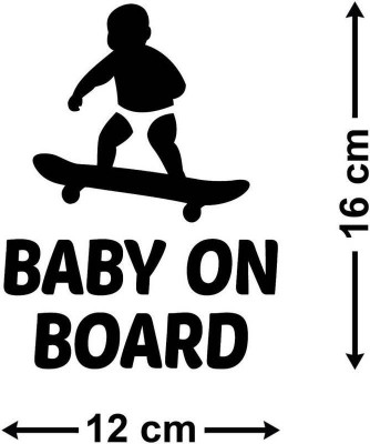

Bhagatshop Phrases Sticker for Windows, Hood, Bumper(Black)