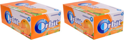 

Orbit Sugar Free (Pack of 2) Orange Cardamom Chewing Gum(140.8 g Pack of 2)