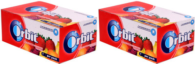 

Orbit Sugar free (Pack of 2) Mixed Fruit Chewing Gum(140.8 g Pack of 2)