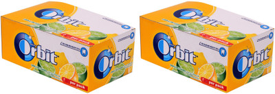 

Orbit Sugar free (Pack of 2) Lemon & Lime Chewing Gum(140.8 g Pack of 2)