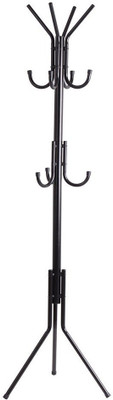 

Evana Xtreme Coat Rack Iron Floor Cloth Dryer Stand(Black)