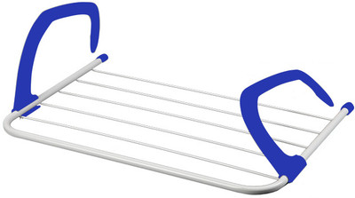 

SYGA Clothes Drying Rack Plastic Wall Cloth Dryer Stand(White, Grey)
