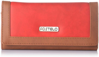 

Fostelo Casual Red Clutch