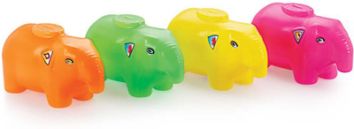 

Aristo Plastic Elephant Money Bank Coin Bank(Multicolor)