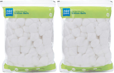 

MeeMee 100% Pure Cotton Balls(Pack of 100)