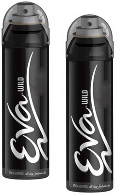 EVA Wild Spicy Surprise (Pack of 2) Deodorant Spray - For Women(125 ml, Pack of 2)