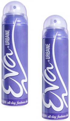 

EVA Urbane Fruit Fantasy (Pack of 2) Deodorant Spray - For Women(125 ml, Pack of 2)