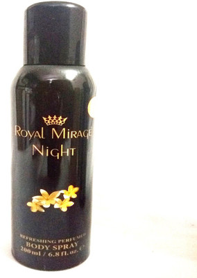 

Royal Mirage NIGHT Perfume Body Spray - For Men(200 ml)