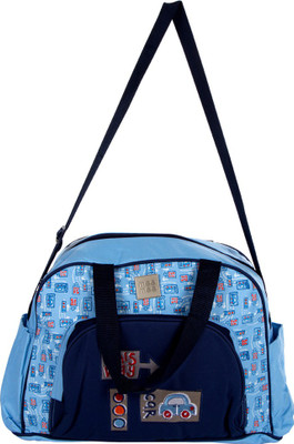 

MeeMee Multipurpose Diaper Bag With Changing Mat (Blue) Nursery Bag(Blue)