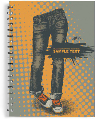 

ASPRINT A5 Note Book(Handcrafted, Multicolor)