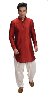 DEYANN Men Kurta Patiala Set