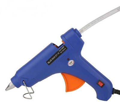 

Sadarbazaarsales.Com Blue 80W Heavyduty With 30 Stick Standard Temperature Corded Glue Gun(11 mm)
