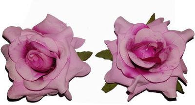 

Confidence fashionable Rose Flowers Hair clips / Pins hair Accessories For Women Wedding, 2 Pcs (Light Pink) Hair Pin, Hair Clip(Pink)