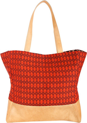 

Ethnic Rajasthan Hand-held Bag(Red)
