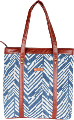 

Ethnic Rajasthan Hand-held Bag(Blue)