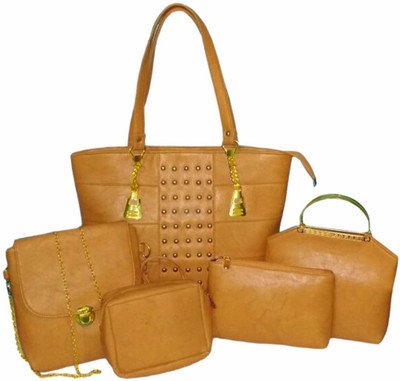 

Elegant Shopping Messenger Bag(Tan)