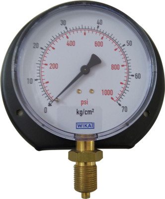 

Wika 111.10.100 Range 0 to 70 Kg/cm² with psi Pressure Gauge Hydrometer