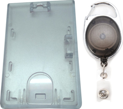 

Box 18 Plastic ID Badge Reel(Pack of 2)