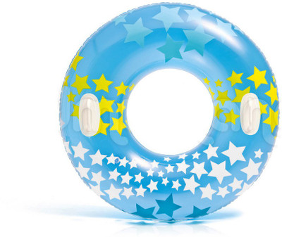 

Always Sporty STARGAZE TUBE WITH HANDLE. Inflatable Pool Accessory(Blue)
