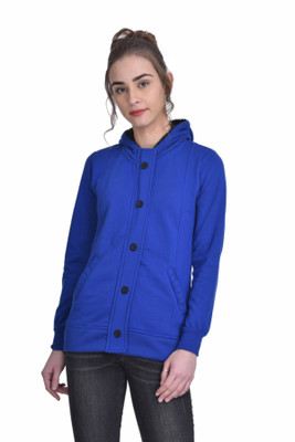 DARZI Full Sleeve Solid Women Jacket