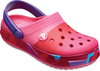 

Crocs Boys & Girls Sling Back Clogs(Pink, Paradise pink