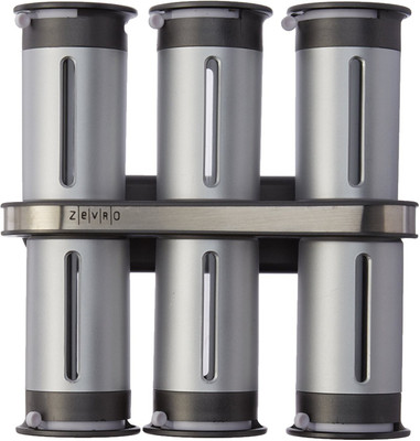 

ZeeTeck Wall Mounted Magnetic Spice Rack Plastic Kitchen Rack(Grey)
