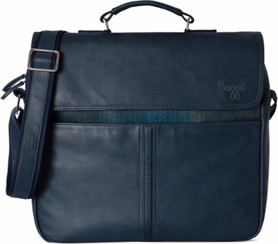 

Baggit 15 inch Laptop Messenger Bag(Blue)