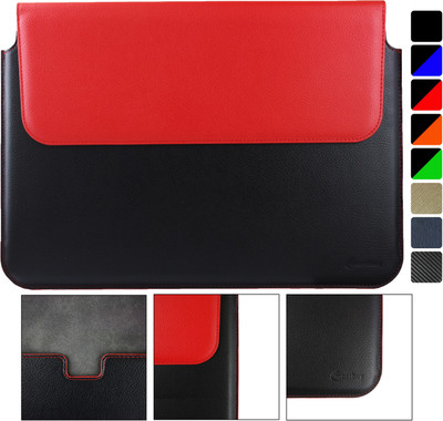 

Emartbuy 14 inch Sleeve/Slip Case(Multicolor), Black/red two tone