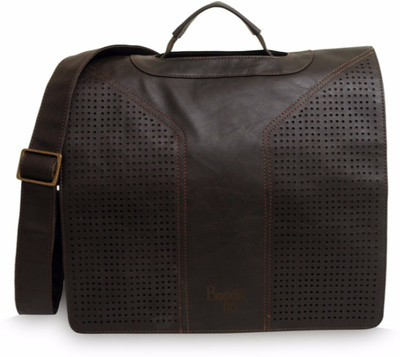 

Baggit 15 inch Laptop Messenger Bag(Brown)