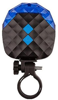 

SHIVEXIM waterproof Bike Laser Tail Light Warning Lamp Flashing. LED Rear Break Light(Blue), Black;blue