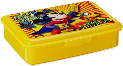 

Disney Mickey Mouse Lunch Box, 700ml, Multicolour 1 Containers Lunch Box(700 ml), Yellow